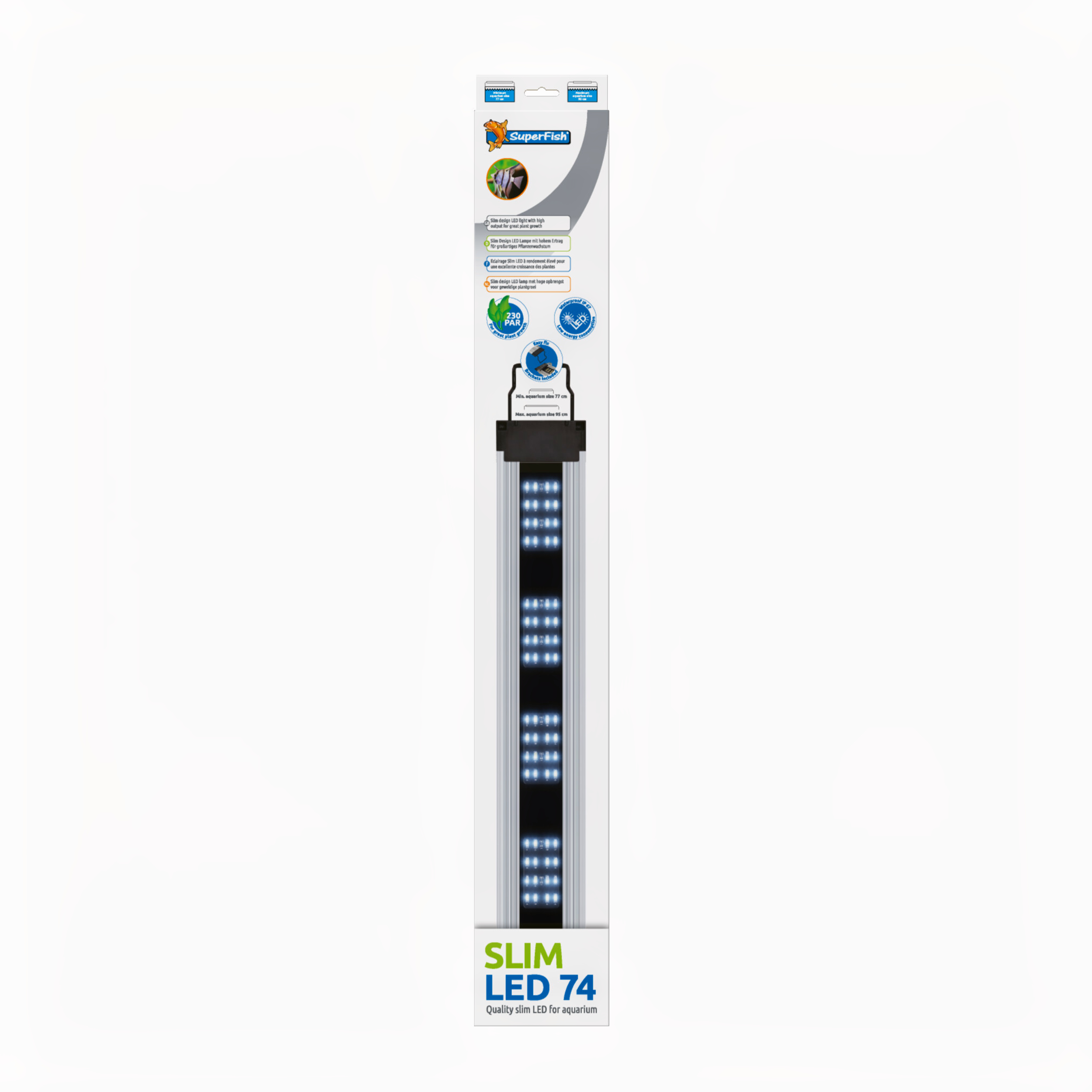 LED delgado de 74 cm/46w