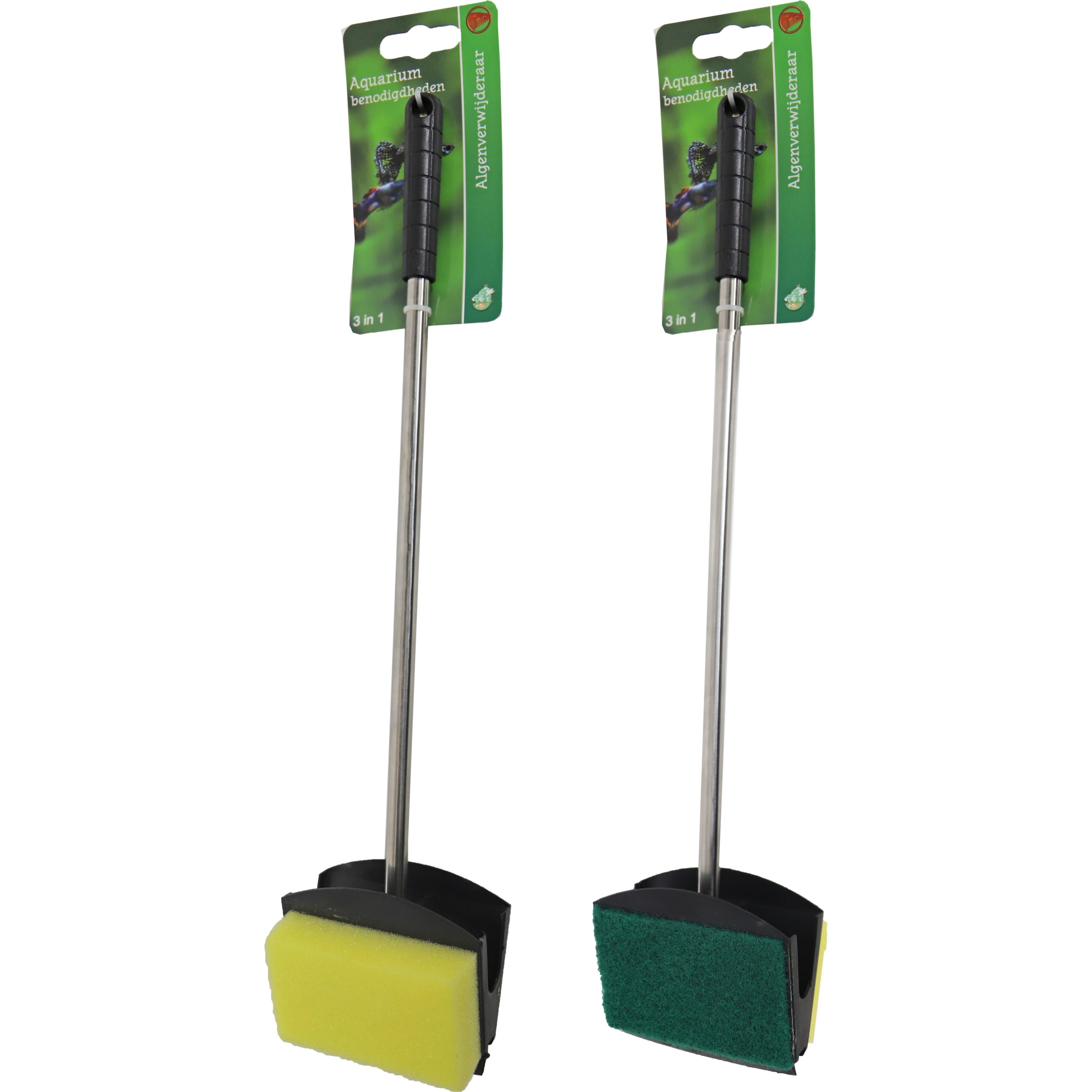 Removedor de algas 3in1 en acero 40 cm