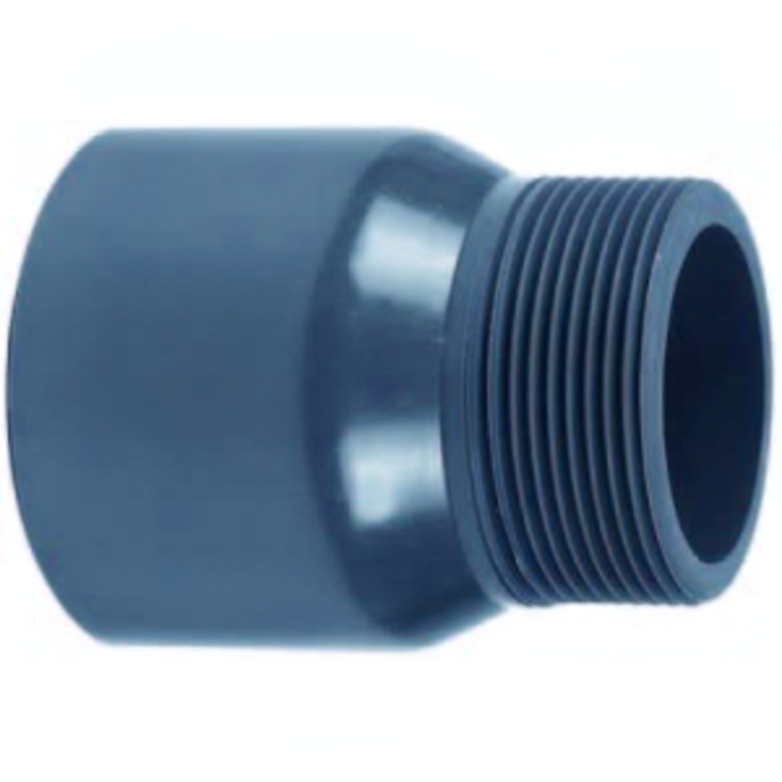 Pieza de despeje del tubo 50 x 2 "Glue x alambre exterior